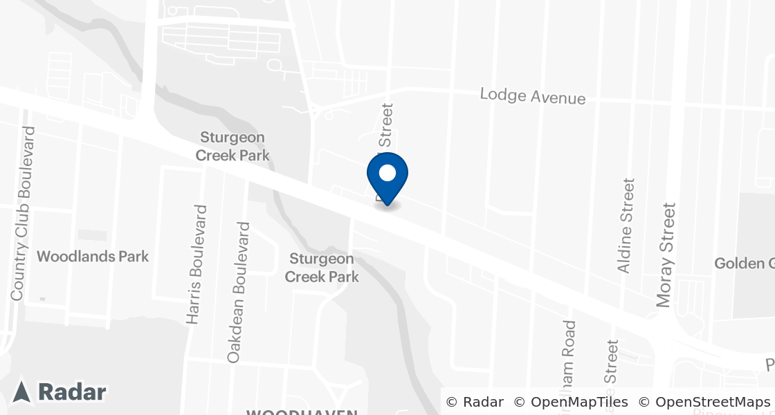 Carte de l'emplacement de Dairy Queen:: 2677 Portage Ave, Winnipeg, MB, R3J 0P9